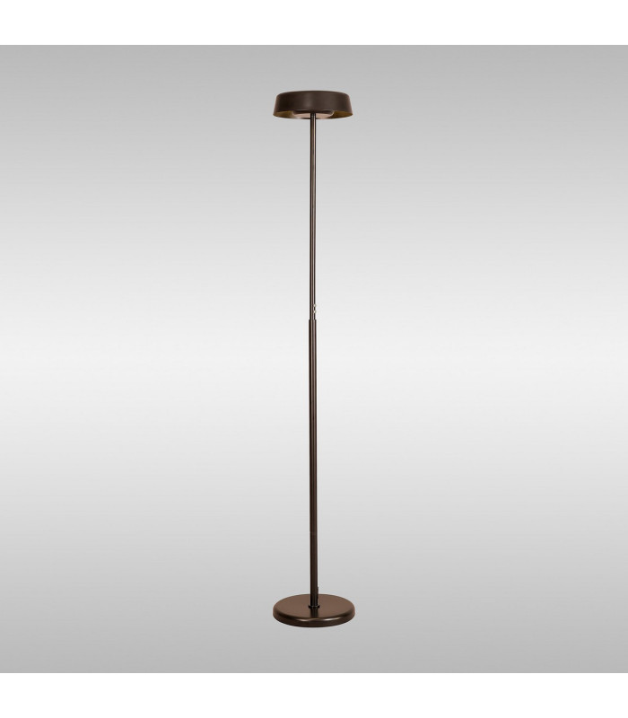 Noa II Floor Lamp 2 Light 15W Down 15W Up LED 3000K 2800lm Touch Dimmer Black 3yrs Warranty-2