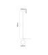 Noa II Floor Lamp 2 Light 15W Down 15W Up LED 3000K 2800lm Touch Dimmer Black 3yrs Warranty-7