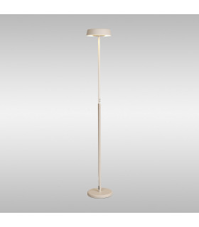 Noa II Floor Lamp 2 Light 15W Down 15W Up LED 3000K 2800lm Touch Dimmer White 3yrs Warranty-2