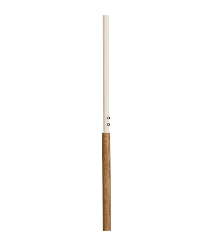 Noa II Floor Lamp 2 Light 15W Down 15W Up LED 3000K 2800lm Touch Dimmer White/Beech 3yrs Warranty-5