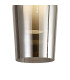 Nora Semi Ceiling 1 Light E27 Black/Black Marble/Chrome Glass With Frosted Inner-5