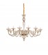 12 Light Pendant Light Amber, E14 - 1