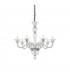 8 Light Pendant Light Trasparent, E14 - 1