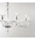 8 Light Pendant Light Trasparent, E14 - 2
