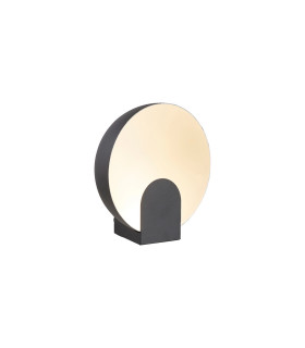 Oculo 20cm Table Lamp 5W LED 3000K 400lm Black 3yrs Warranty-1