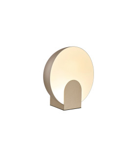 Oculo 20cm Table Lamp 5W LED 3000K 400lm Satin Gold 3yrs Warranty-1