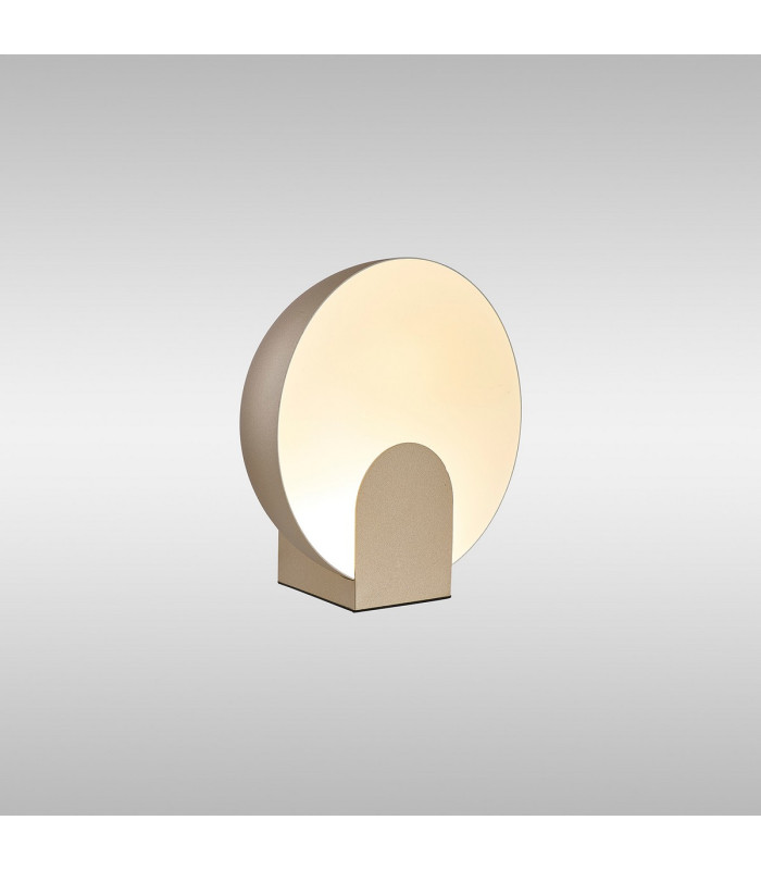 Oculo 20cm Table Lamp 5W LED 3000K 400lm Satin Gold 3yrs Warranty-2