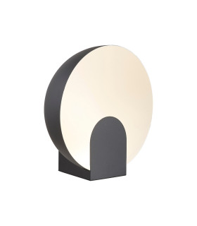 Oculo 30cm Table Lamp 12W LED 3000K 1080lm Black 3yrs Warranty-1