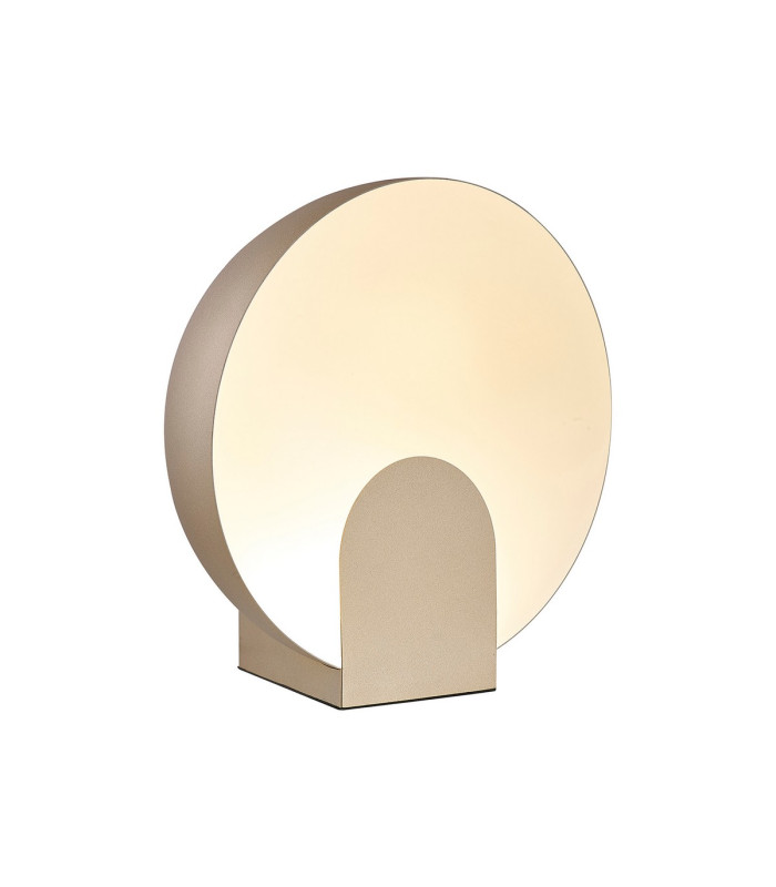 Oculo 30cm Table Lamp 12W LED 3000K 1080lm Satin Gold 3yrs Warranty-1