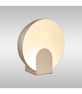 Oculo 30cm Table Lamp 12W LED 3000K 1080lm Satin Gold 3yrs Warranty-2