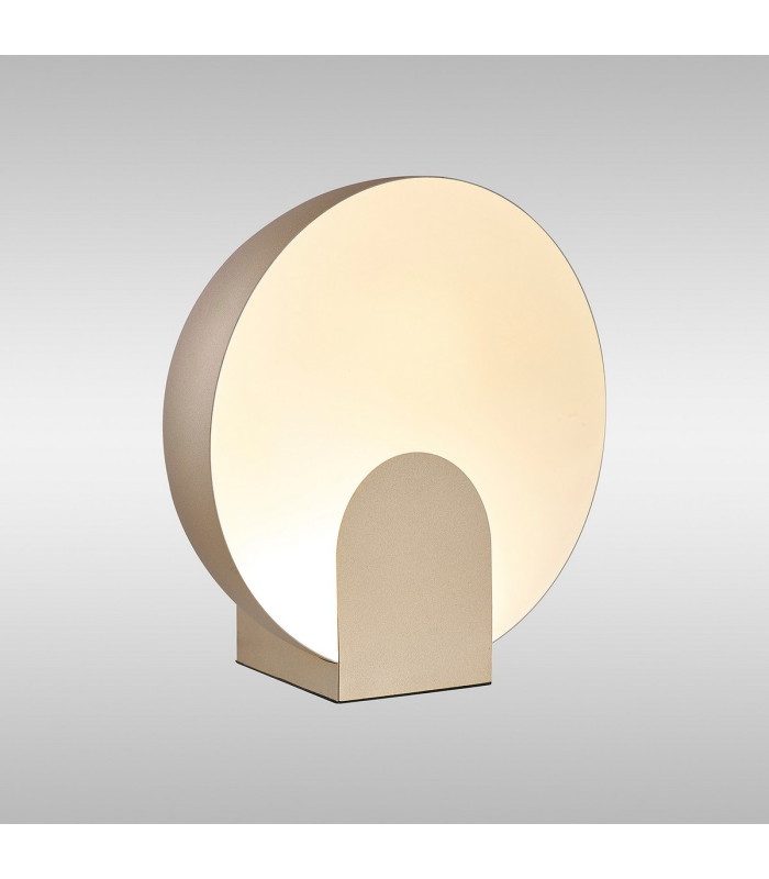 Oculo 30cm Table Lamp 12W LED 3000K 1080lm Satin Gold 3yrs Warranty-2