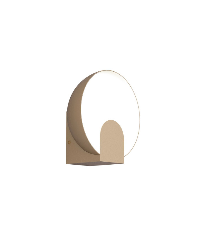 Oculo 20cm Wall Lamp 5W LED 3000K 400lm Satin Gold 3yrs Warranty-1