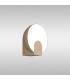 Oculo 20cm Wall Lamp 5W LED 3000K 400lm Satin Gold 3yrs Warranty-2