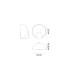 Oculo 20cm Wall Lamp 5W LED 3000K 400lm Satin Gold 3yrs Warranty-7