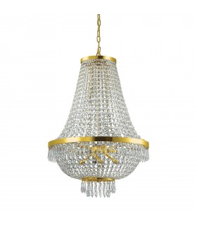 12 Light Pendant Light Gold, G9 - 1
