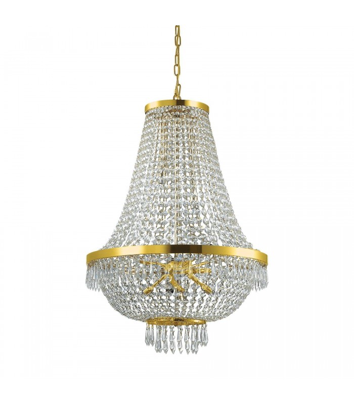 12 Light Pendant Light Gold, G9 - 1