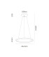 Riumar Ring Pendant 62cm 40W+15W LED 3 Way Relay 3000K 3800lm Black 3yrs Warranty-7