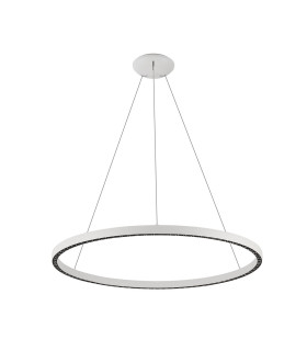 Riumar Ring Pendant 92cm 60W+20W LED 3 Way Relay 3000K 5800lm White 3yrs Warranty-1