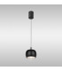 Roller Rise And Fall Pendant 12W LED 3000K 1000lm Black 3yrs Warranty-2