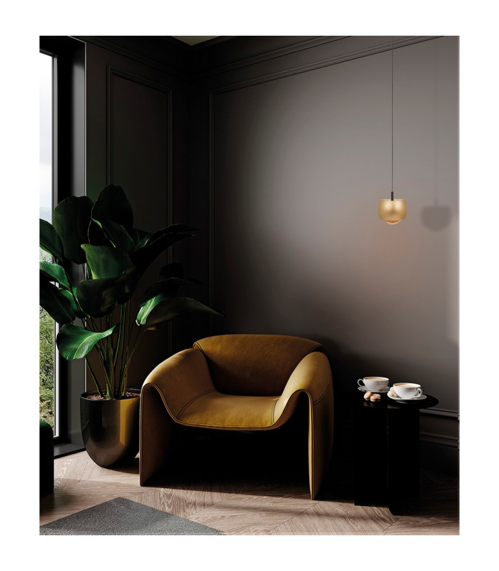 Roller Rise And Fall Pendant 12W LED 3000K 1000lm Black 3yrs Warranty-6