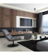 Roller Rise And Fall Pendant 12W LED 3000K 1000lm White/Black 3yrs Warranty-4