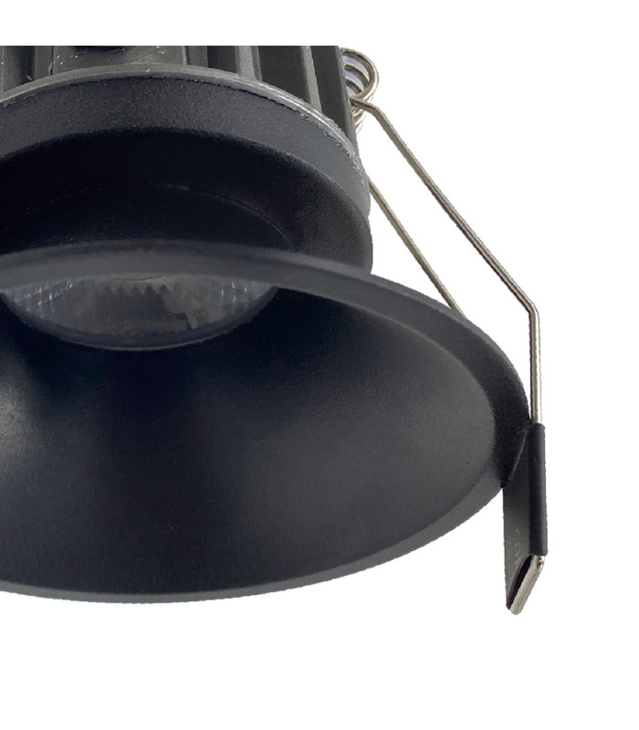 Rombok Downlight 12W LED Dimmable CCT LED Cut Out: 75mm 1080lm 36° Deg IP65 DRIVER INC. Black 3yrs Warranty-4