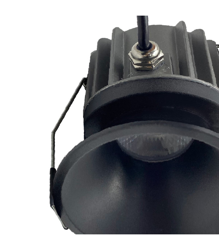 Rombok Downlight 8W LED Dimmable CCT LED Cut Out: 55mm 720lm 36° Deg IP65 DRIVER INC. Black 3yrs Warranty-3