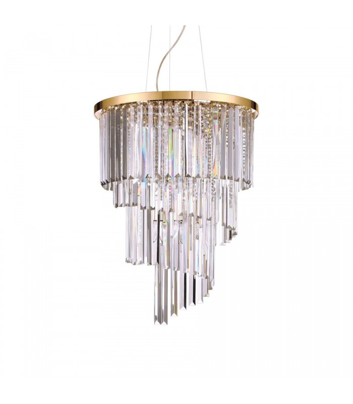 12 Light Pendant Light Gold, E14 - 1