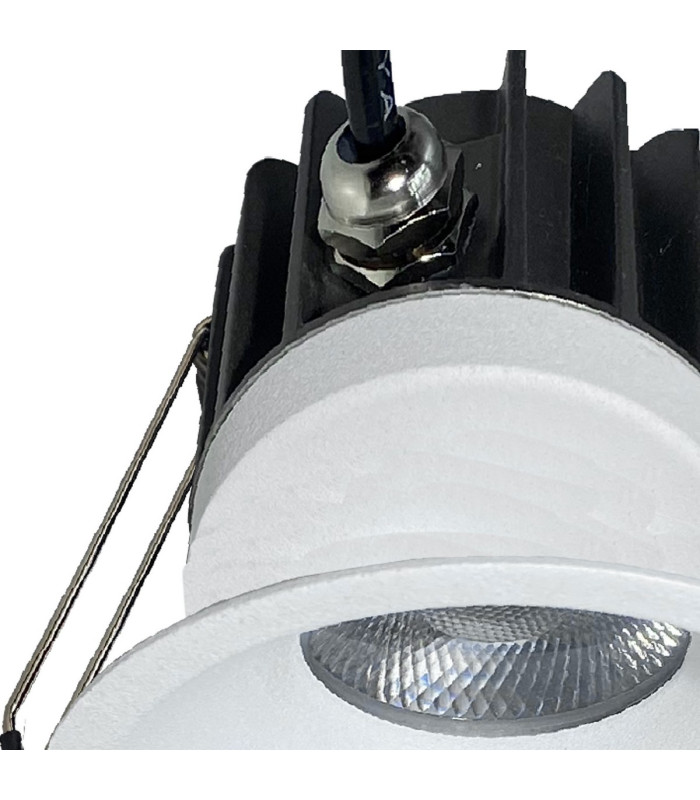Rombok Downlight 12W LED Dimmable CCT LED Cut Out: 75mm 1080lm 36° Deg IP65 DRIVER INC. White 3yrs Warranty-4