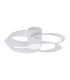 Rose 24W LED Dimmable Ceiling Light With Built-In 25W DC Reversible Fan Remote Control 2700-5000K 1800lm White-1
