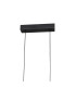 Sal 6 Light Linear Pendant Spotlight GU10 Matt Black-3