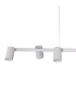 Sal 6 Light Linear Pendant Spotlight GU10 Matt White-4