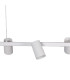 Sal 6 Light Linear Pendant Spotlight GU10 Matt White-5