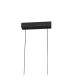 Sal 6 Light Linear Pendant Spotlight GU10 Satin Gold/Matt Black-4