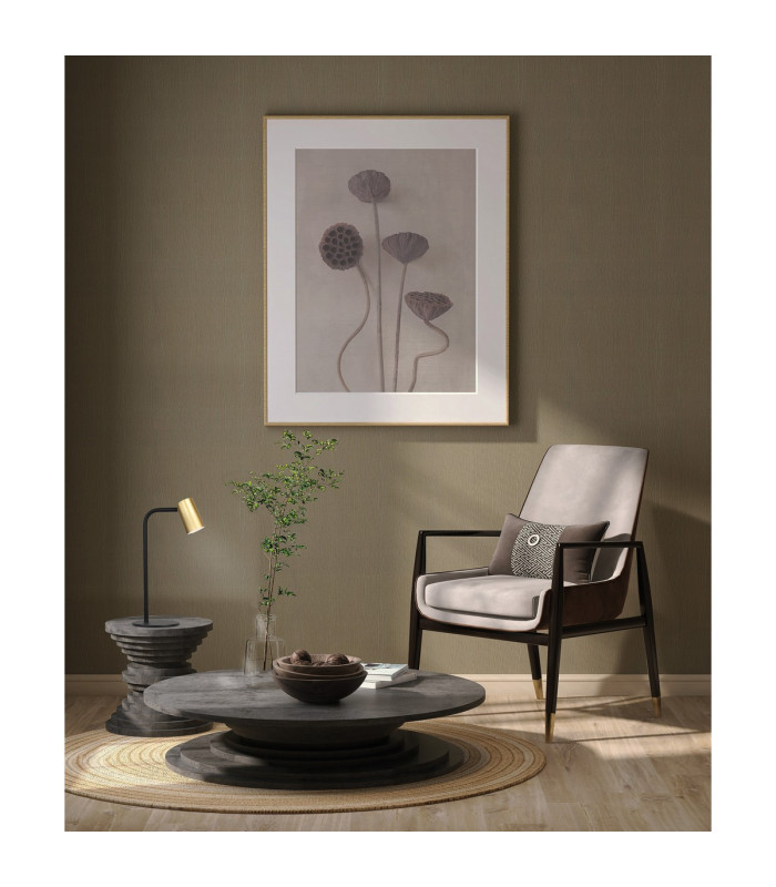 Sal Small Table Lamp With Inline Switch 1 Light GU10 Satin Gold/Matt Black-3