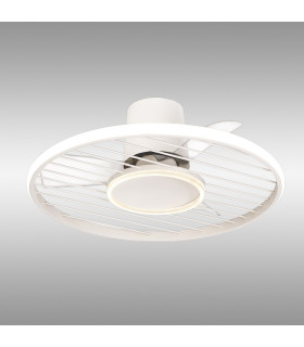 Soho 45W LED Dimmable Ceiling Light With Built-In 30W DC Fan 2700-5000K Remote & APP Control 3150lm White 5yrs Warranty-2