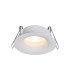 Tavira Recessed Spotlight 8.5cm Round GU10 (Max 12W) IP54 Cut Out 68mm White-1