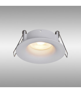 Tavira Recessed Spotlight 8.5cm Round GU10 (Max 12W) IP54 Cut Out 68mm White-2