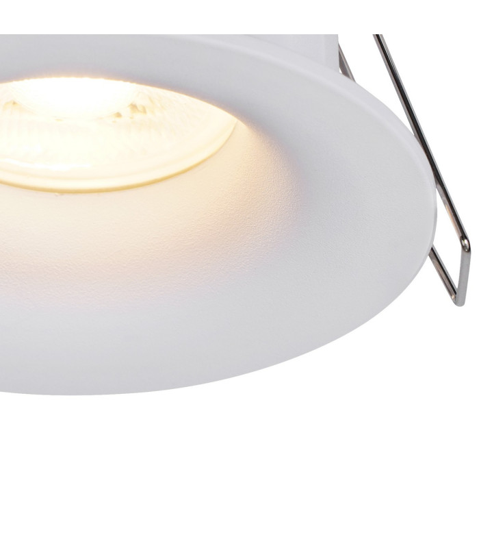 Tavira Recessed Spotlight 8.5cm Round GU10 (Max 12W) IP54 Cut Out 68mm White-4