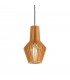 1 Light Ceiling Pendant Wood, E27 - 1