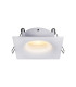 Tavira Recessed Spotlight 8.5cm Square GU10 (Max 12W) IP54 Cut Out 68mm White-1