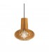 1 Light Ceiling Pendant Wood, E27 - 1
