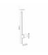 Tobago Wall Light 9W LED 3000K 760lm Gold 3yrs Warranty-7