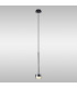 Tonic Pendant 1 Light With Replaceable 12W LEDs 3000K Bronze/Black/Bronze Glass-2
