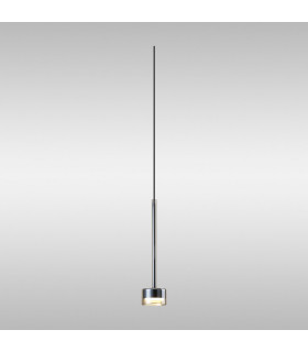 Tonic Assembly Pendant (WITHOUT PLATE) 1 Light With Replaceable 12W LEDs 3000K Bronze/Bronze Glass-2