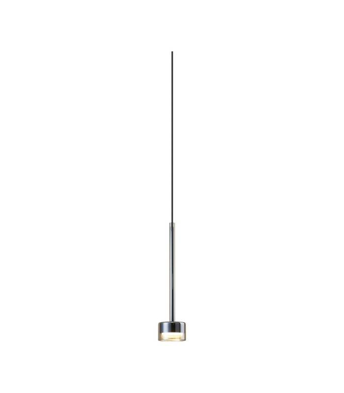 Tonic Assembly Pendant (WITHOUT PLATE) 1 Light With Replaceable 12W LEDs 3000K Bronze/Bronze Glass-3