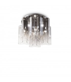6 Light Ceiling Light Smokey, E27 - 1
