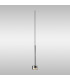 Tonic Assembly Pendant (WITHOUT PLATE) 1 Light With Replaceable 12W LEDs 4000K Chrome/Chrome Glass-2