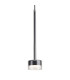 Tonic Assembly Pendant (WITHOUT PLATE) 1 Light With Replaceable 12W LEDs 3000K Chrome/Clear Glass-5