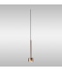 Tonic Assembly Pendant (WITHOUT PLATE) 1 Light With Replaceable 12W LEDs 3000K Copper/Copper Glass-2